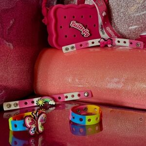 Kids Rainbow Bracelet Set